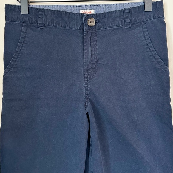 Cat & Jack Men's Dark Blue Flat Front Shorts - Size: 14 - Picture 4 of 5